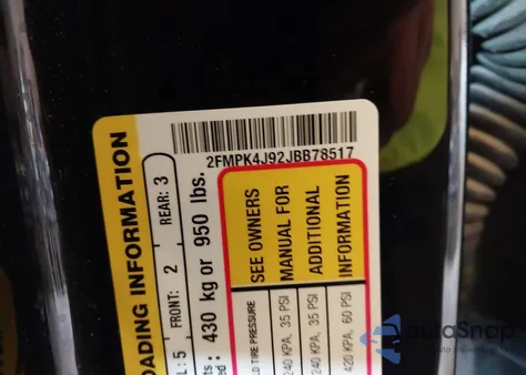 2018 Ford Edge Sel z USA, uszkodzony, nr VIN 2FMPK4J92JBB78517